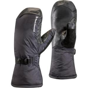 image:imageBLACK DIAMOND Super Light Snow Mitts  BDDry Waterproof Shell  Primaloft Gold Cross Core Insulation  Ultralight Expedition MittensBlack