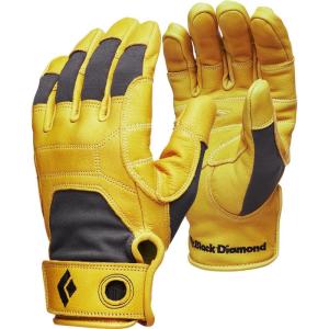 image:imageBLACK DIAMOND Transition Gloves  Goat Leather Palm  Breathable Stretch Fabric  Durable Rope Handling Gloves for Belay amp RappellingNatural