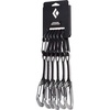 image:imageBLACK DIAMOND LiteWire Quickdraw  Lightweight Wiregate Carabiners  Durable Dogbone  Reliable Clipping for Trad amp Sport Rock ClimbingGrey 6Pack