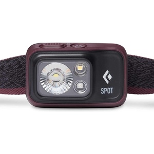image:imageBLACK DIAMOND Spot 400 LED Headlamp Waterproof and Dimmable Battery Powered Head Lamp for Camping Hiking Running Work Travel with Red Light Headlamp Mode Bordeaux