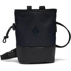 image:imageBlack Diamond Mojo Zip Chalk Bag with Zippered Pocket for Rock Climbing and Gym SportsCarbon